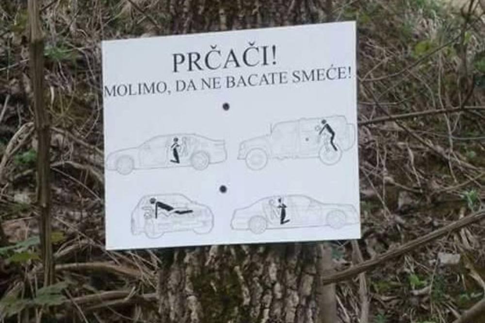 Zabrana ili uputstvo za seks u autu? Ovoj fotki se smeje cela zemlja (FOTO)