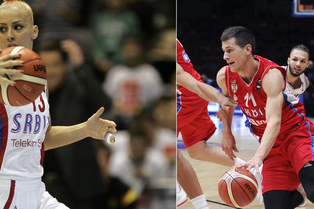 Nemanja Nedović i Milica Dabović predstavili dresove Srbije u kojima će napasti OI!