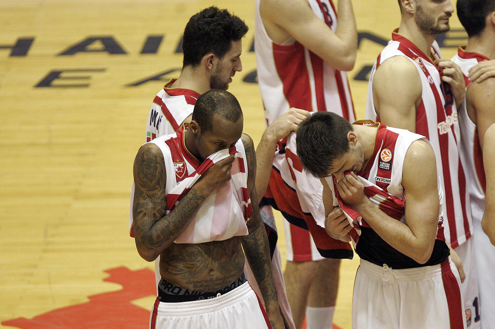 Zbog potresa mozga jedan od najvažnijih igrača Zvezde ne igra u 4. meču?