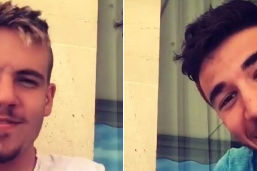 Pozdrav sa mora: Grujić i Ristić pevaju hit pesmu posvećenu Srđanu Plavšiću! (VIDEO)