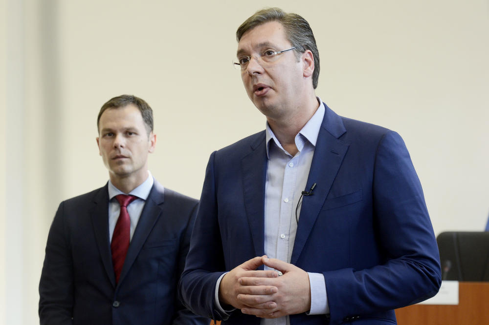 Vučić uz Malog: Ti Siniša, sa mnom, u inat ovima koji bi da te streljaju!