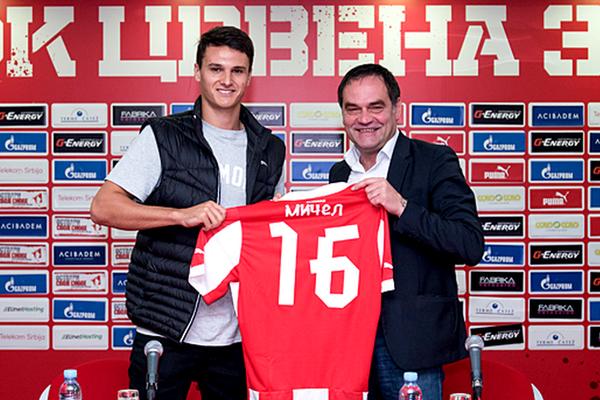Odbrambeni zid Zvezde je sada jači: Adam Mičel zvanično postao crveno-beli! (FOTO)