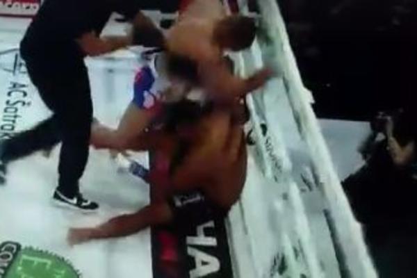 Srbin nokautirao Amerikanca usred Springfilda! (VIDEO)