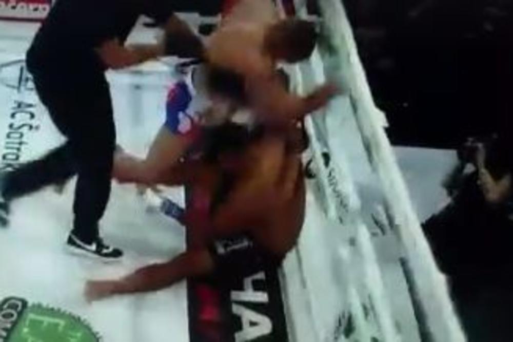 Srbin nokautirao Amerikanca usred Springfilda! (VIDEO)