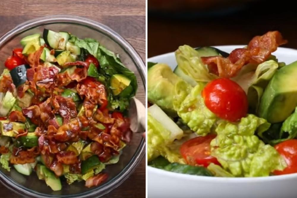 Neodoljiva i sočna, a skida kilograme: Cezar salata na potpuno nov način (RECEPT) (VIDEO) (GIF)