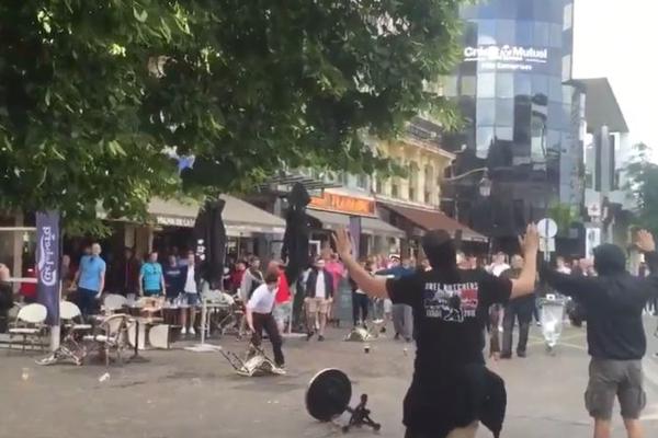 Sprečena nova ozbiljnija tuča Engleza i Rusa! Pala i hapšenja! (VIDEO)