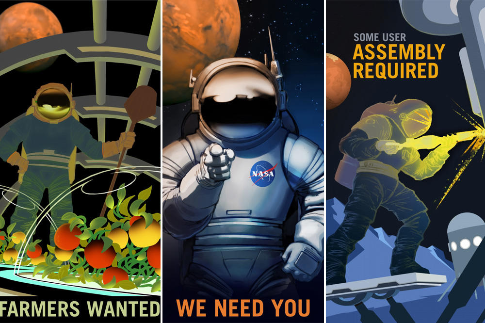 Kako izgleda oglas za posao na Marsu? Ovi genijalni posteri objašnjavaju (FOTO)