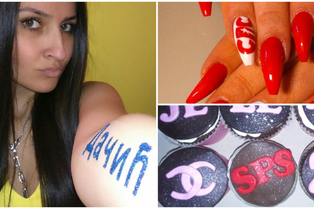 SPS na noktima, Dačić na tatuu: Tek da vidite kakve je mafine spremila najvatrenija socijalistkinja! (FOTO)