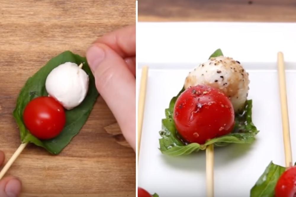 Savršeni zalogajčići: Kaprese pops je vaša nova omiljena lizalica (RECEPT) (VIDEO)