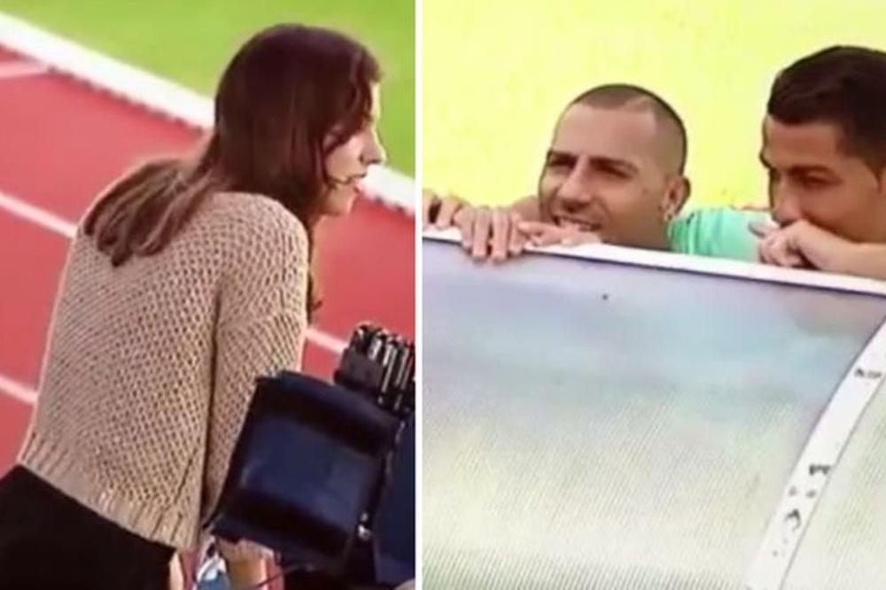Ronaldo baš zagoreo: Muvao novinarke na treningu, ali su ga odgovori razočarali! (VIDEO)