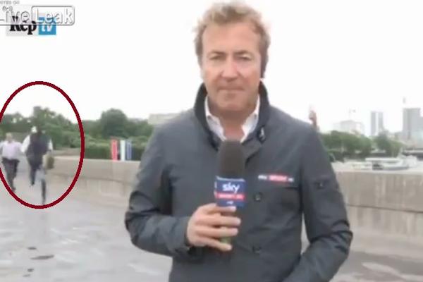 Reporter je izveštavao uživo, a pozadi se odigravala drama (VIDEO)