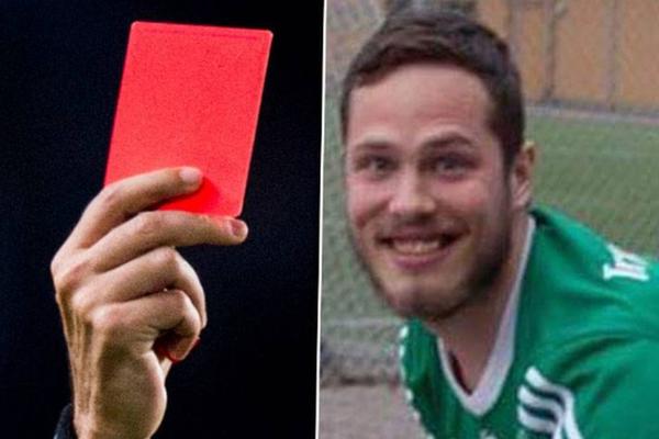 Umrećete od smeha neverujući zašto je ovaj fudbaler isključen! (FOTO) (VIDEO)