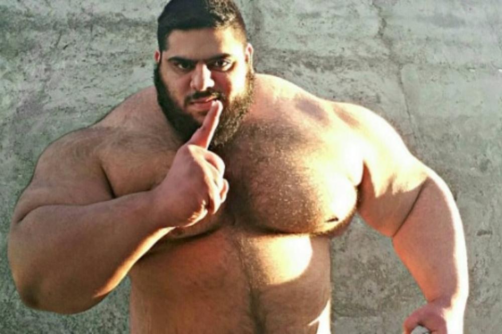 Bolje bi vam bilo da ga ne iznervirate! Ovo je iranski Hulk! (FOTO)