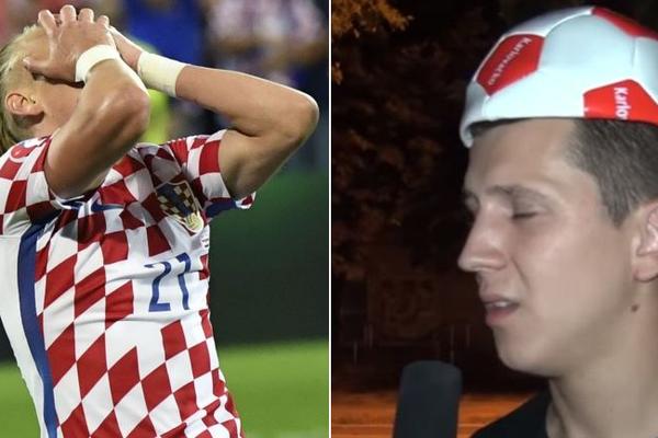 Očaj i suze hrvatskog komentatora posle ispadnja u poslednjem minu će se dugo prepričavati! Pogotovo u Srbiji!