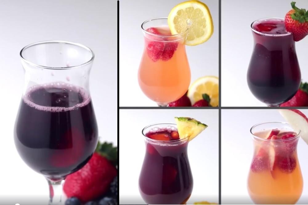 Leto bez Sangrije neće moći! 4 potpuno nova načina da je pripremite savršeno (RECEPT) (VIDEO)