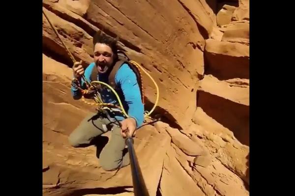 Zastrašujući hobi: Ovo je najluđe skakanje među stenama ikada!  (FOTO) (VIDEO)