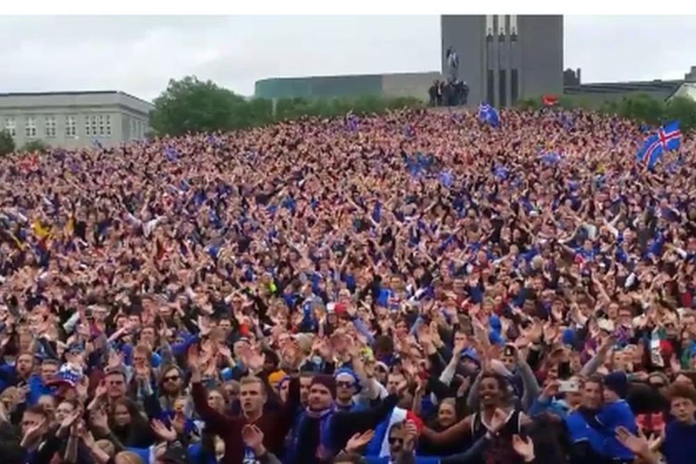 Znamo gde su bili svi Islanđani koji nisu bili na stadionu! A onda taj momenat! (VIDEO)