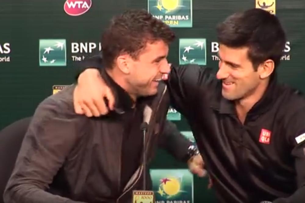 Dimitrov je rekao da se ne plaši nikoga na Vimbldonu, a onda je na vrata provirio Nole! (VIDEO)