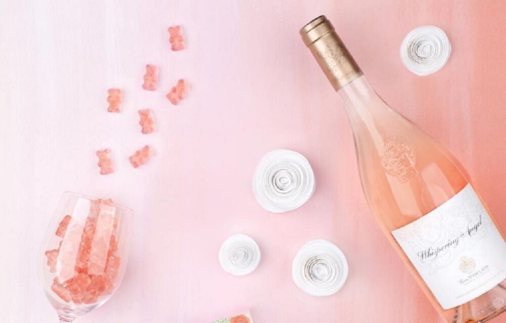 Gumene bombone, Vino, Roze, Zabava