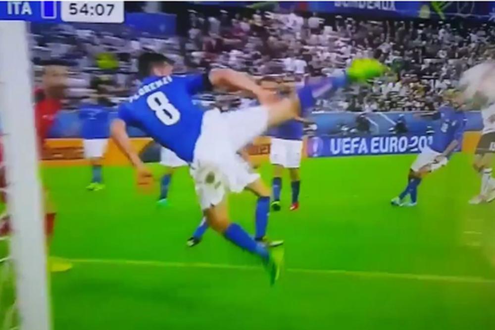 Imamo intervenciju godine: Neverovatno je kako je Florenci sačuvao mrežu Italijana! (VIDEO)