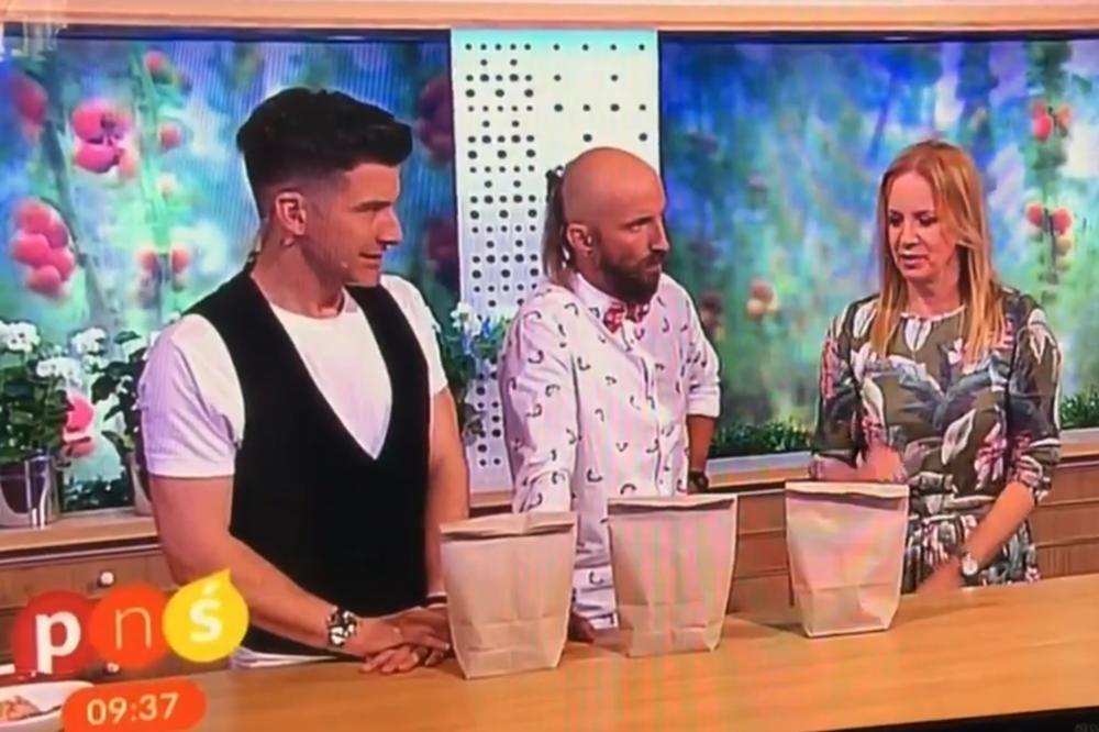 Mađioničar omanuo u triku: Voditeljka zamalo ostala bez šake (VIDEO)
