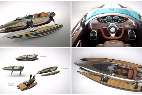 Gliser? Katamaran? Trimaran? Neverovatni 3-u-1 čamac transformers! (FOTO) (VIDEO)