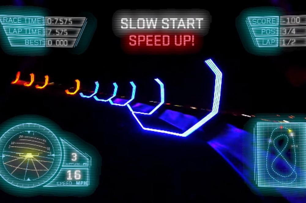 Trka dronova - noću! Recite da ovo nije bolje od video igrica! (VIDEO)