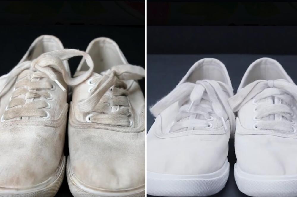 Prljave patike?! Nikad više! Ovo je najbolji način da ih izbelite (VIDEO)