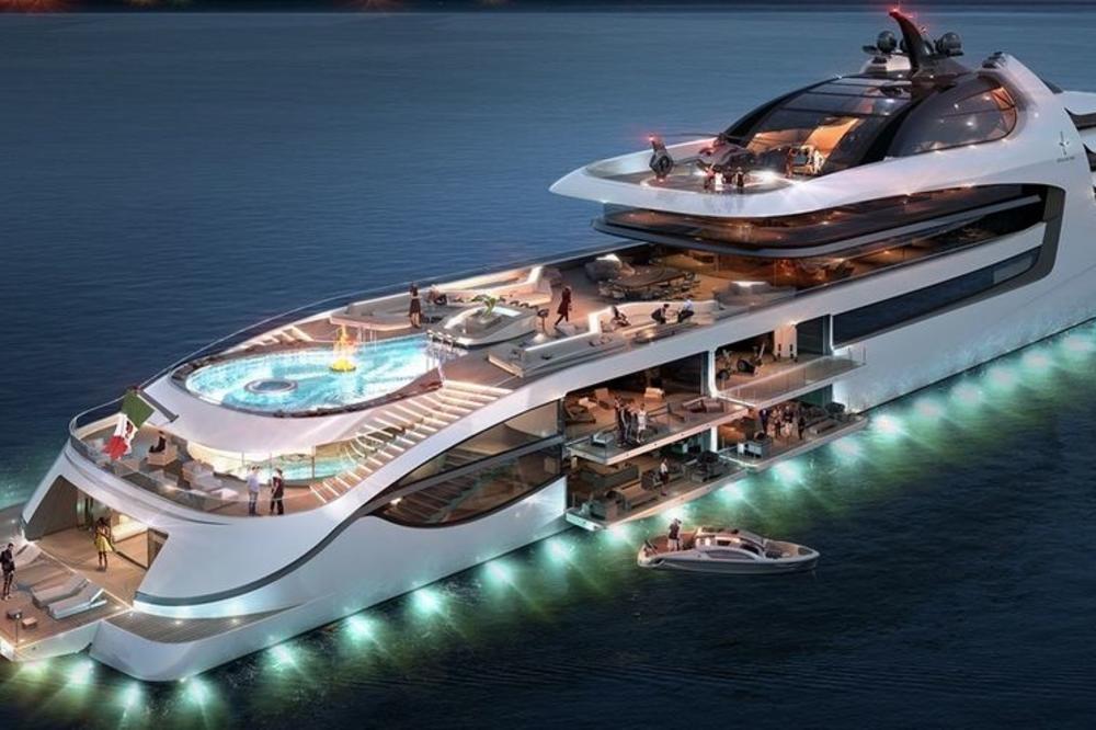 Ovo je Admiral X, najluksuznija i najskuplja jahta ikada! (FOTO) (VIDEO)