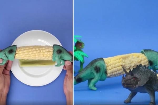 Držači za kukuruz su najbolji izum stoleća! A da li ste ikad videli lepše?! (VIDEO)