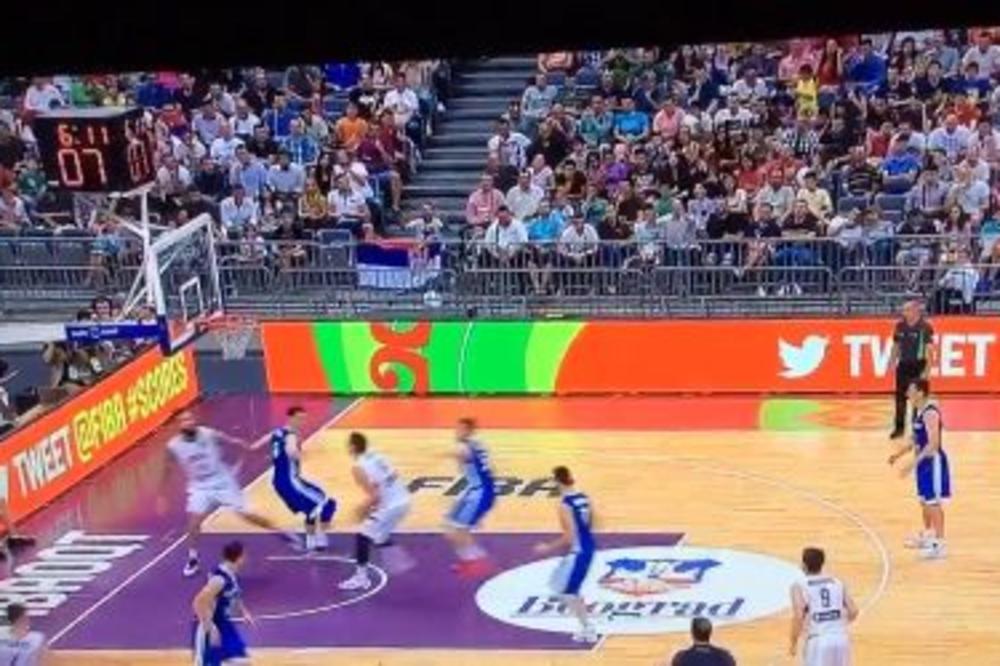 Zato što je faulom upropastio neviđenu akciju Teo - Radulja - Jokić, cela Srbija psuje ovog Čeha! (VIDEO)