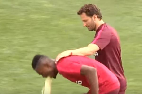 Kad te Simeone uhvati u mašinu na treningu, sve ti izađe i na grlo i na nos! (VIDEO)