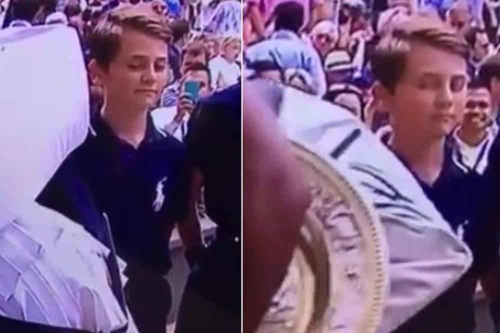 I tata bi sine: Sakupljač loptica nije mogao da odoli zadnjici Serene Vilijams! (VIDEO)