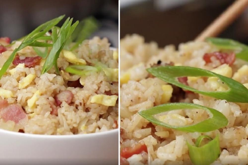 Slaninica pirinču daje poseban šmek. Ne verujete?! Onda probajte (RECEPT) (VIDEO)