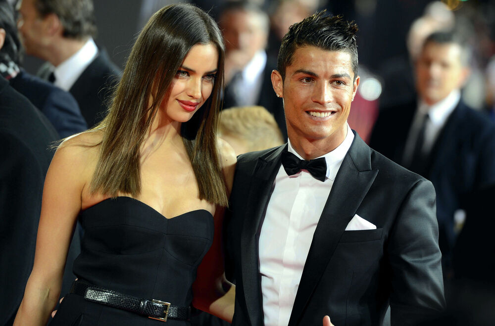 Irina Šajk i Kristijano Ronaldo dok su bili u ljubavi