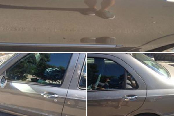 Riječanin video poruku na kolima jednog Beograđanina i odlučio da ne prećuti (FOTO)