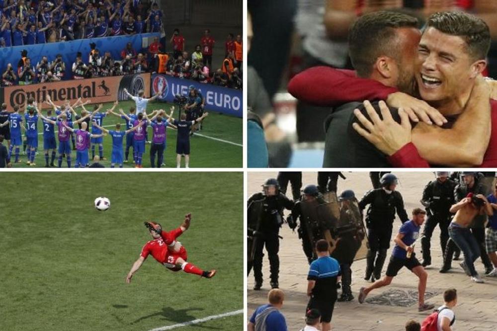 Brutalne tuče, golčine za sva vremena i suze: 10 trenutaka koji su obeležili EURO 2016! (VIDEO)