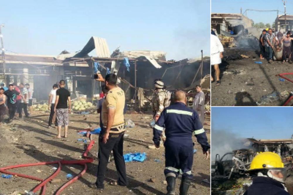 Bombe na pijaci u Bagdadu, 32 povređeno i najmanje 11 mrtvih