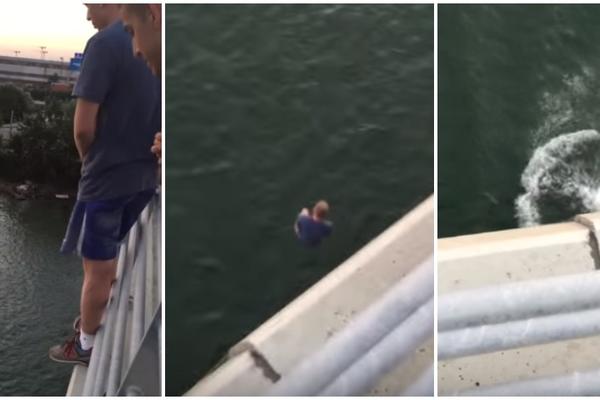 Šta se dešava sa mladima?! Posle devojke i mladić (18) se bacio sa mosta iz bizarnog razloga! (VIDEO)