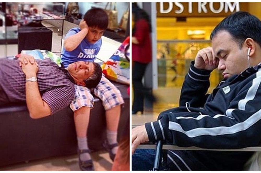 Žene u šopingu, a muškarci: 12 urnebesnih fotki koje govore koliko umiru od dosade! (FOTO)