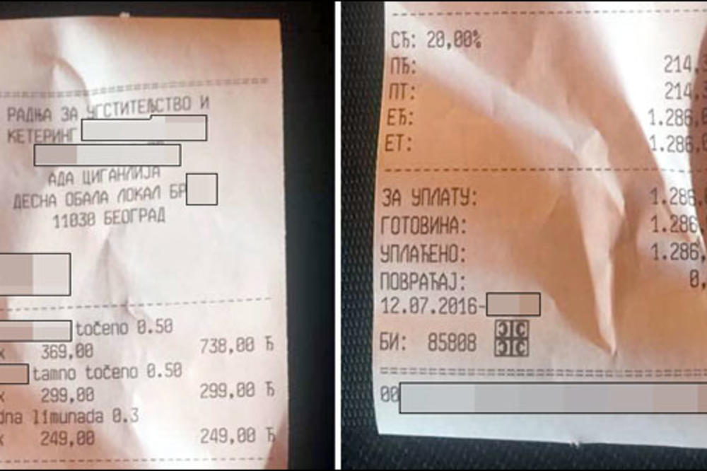 Deri sirotinju, deri: Dve kafe 500, dva piva 600 dinži, idemooo životinjo! (FOTO)