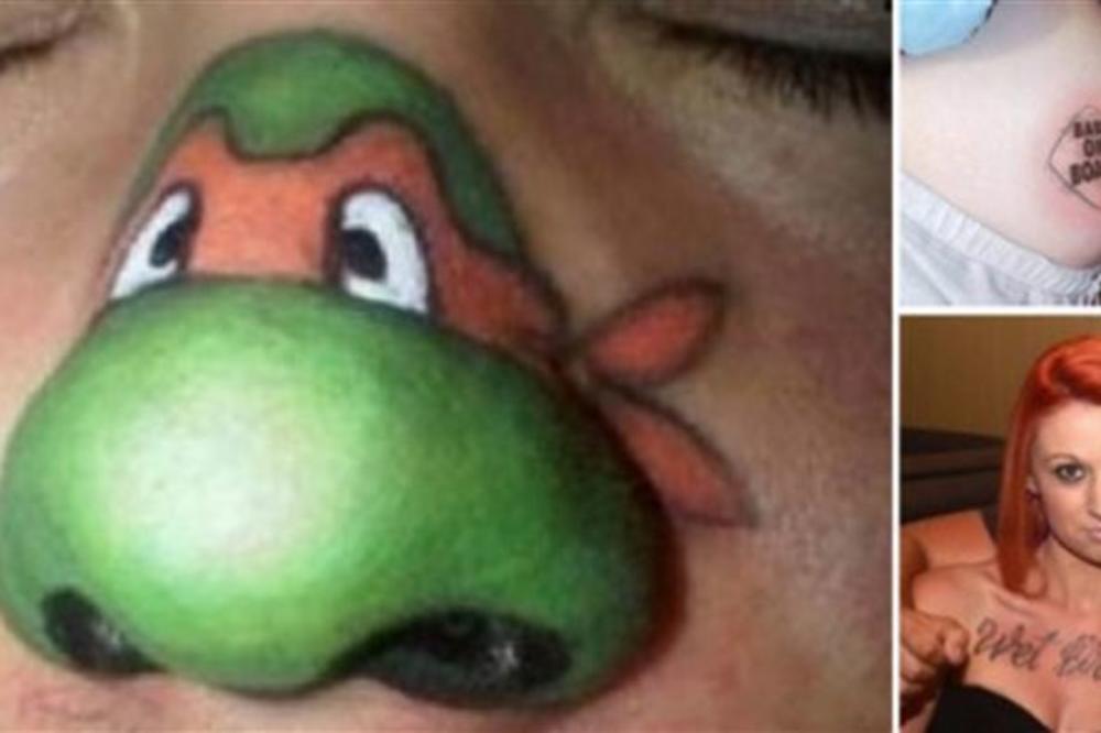 Kolač u tiganju - nemoguće! 10 najglupljih tetovaža ikada - vrlo moguće! (FOTO)