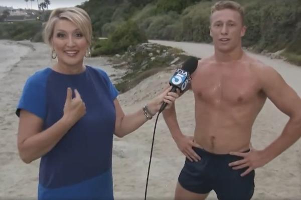 Voditeljka se zaljubila tokom intervjua, pa pred kamerama uradila nešto neverovatno!