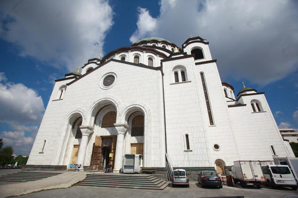 Počelo oslikavanje kupole na Hramu Svetog save: Završetak radova do kraja sledeće godine