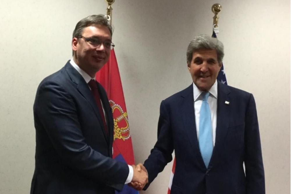 Vučić u Briselu: Susret sa Kerijem, SAD pohvalile politiku Vlade RS (FOTO)