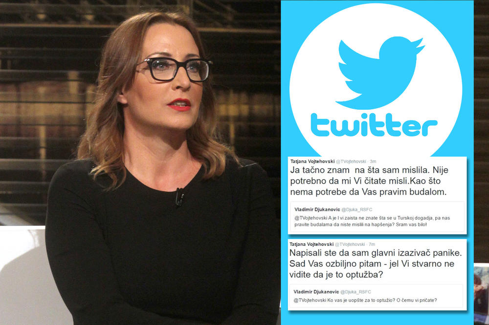 Bukti Tviter rat! Voditeljku zovu izazivačem panike, ona odgovara žestoko! (FOTO)