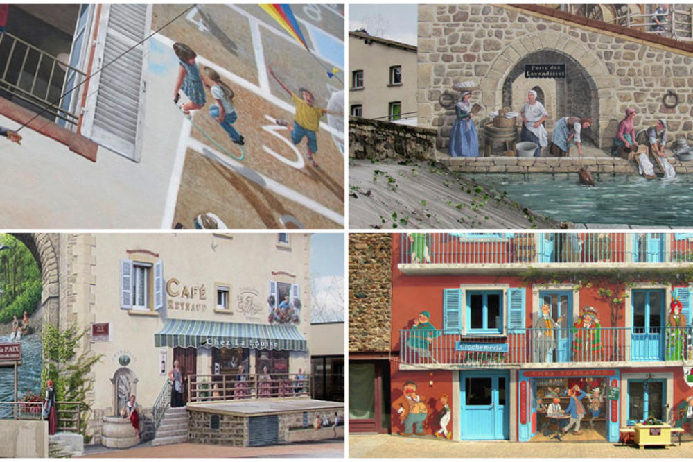 Kako je ovo gotivna fora! Lik im je tako oslikao zgrade da nisu mogli da ih prepoznaju! (FOTO)