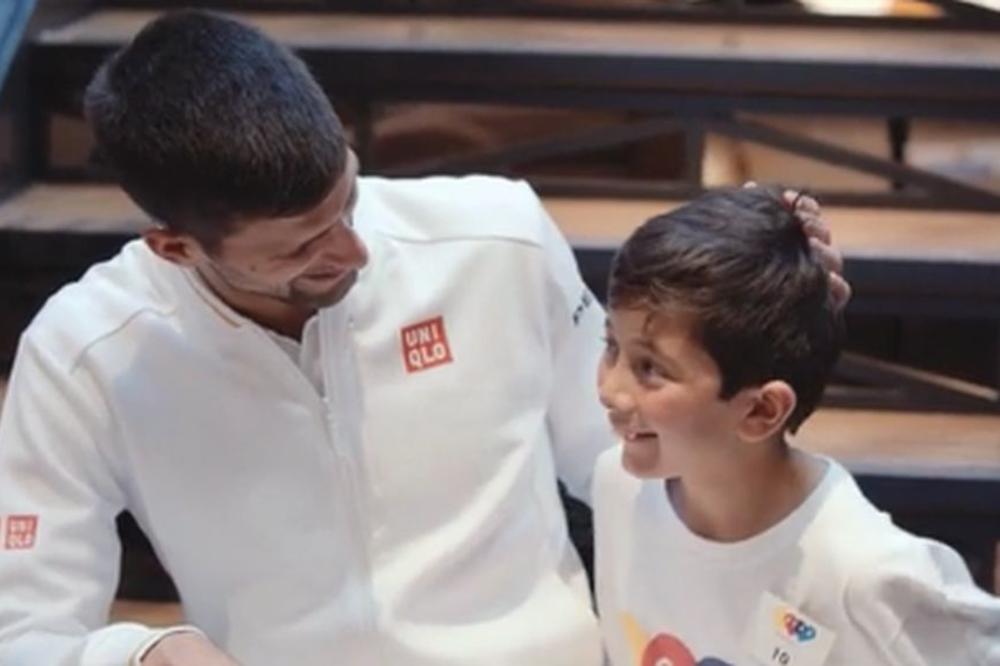 Novak otkrio deci protiv koga je najviše nervozan na terenu i kako bi voleo da ga pamte! (VIDEO)