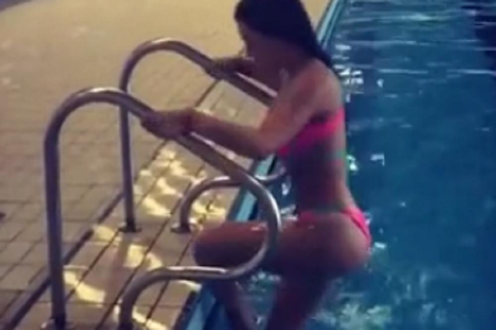 Kim Kardašijan može u penziju: Topalkova ćerka ima guzu za desetku! I rado je pokazuje! (FOTO) (VIDEO)