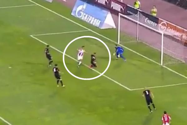 Šmekerski pokušaj Vijeire: Bio bi to, možda, najlepši gol koji je Marakana ikada videla! (VIDEO)